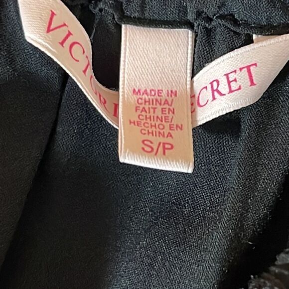 Victoria’s secret Dress Womens Small cold shoulder lace cover up drawstring Boho - Picture 7 of 11